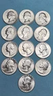 1961-D Lot(13) GEM Washington Quarters Choice~UNC 90% Silver Private Collection