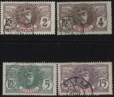 Senegal 1906 General Louis Faidherbe - 4 values, used