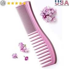 Professional Detangling Comb All Hair Types Gentle Grip Hair Care Tool New