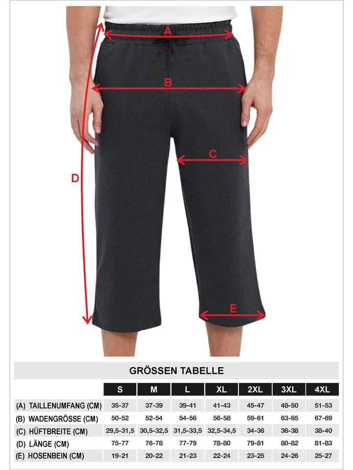 COMEOR Jogginghose Herren Baumwolle Sweathose - Lange Sport Hose Herren - Bild 4 von 4