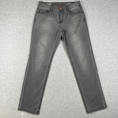 Mugsy Beans Jeans Slim Fit Stretch Denim 30x30 Mens Grey Pants Cotton