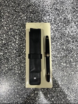 Montblanc Siena Single Pen Etui/Etui - Leder - Nagelneu ohne Stift ohne Box