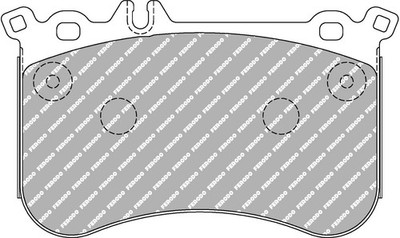 Front Ferodo DS2500 Brake Pads for Mercedes GLA 45 AMG X156 FCP4806H