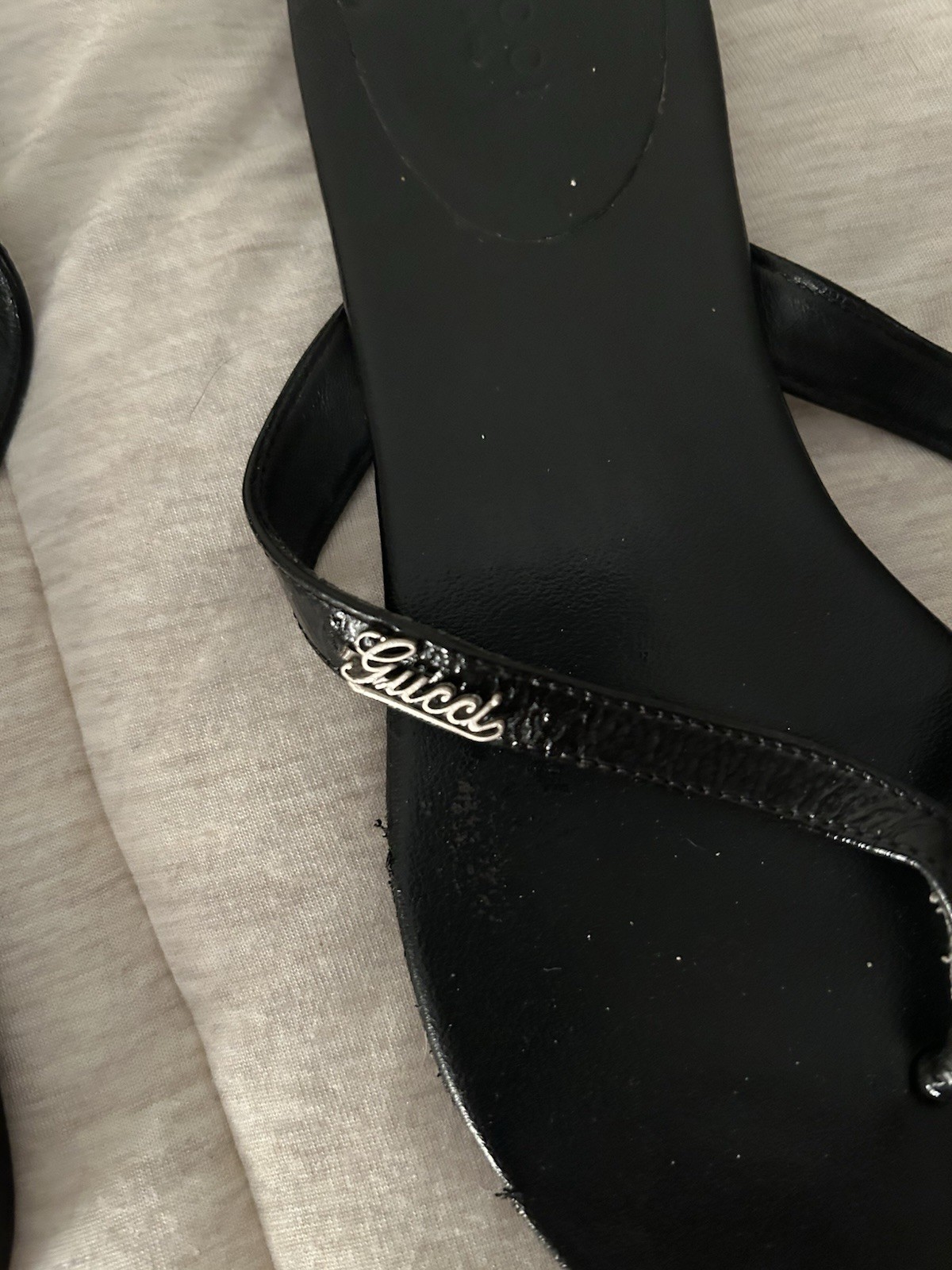 Authentic Gucci flip Flops - image 2