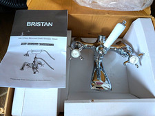 Bristan 1901 Chrome Pillar Mounted Bath & Shower Mixer Tap