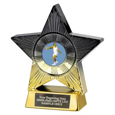 Herren Diskuswurf Superstar Award 110mm Trophäe (SM6) Gravur gratis