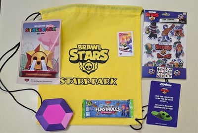 Brawl Stars Exclusive Swag Bag + Giveaway Items Starr Park SDCC 2025 EXCLUSIVE