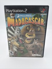 Madagascar (Sony PlayStation 2, 2005) PS2 Refurbished Complete CIB Tested