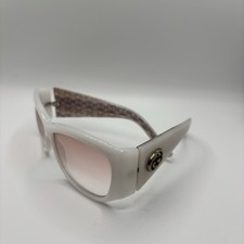 Gucci Sunglasses White 2953/S Unisex Frames Oversized