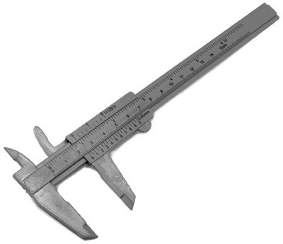 Performance Tool 6 In Plastic Caliper 4-Way Measurement W80150