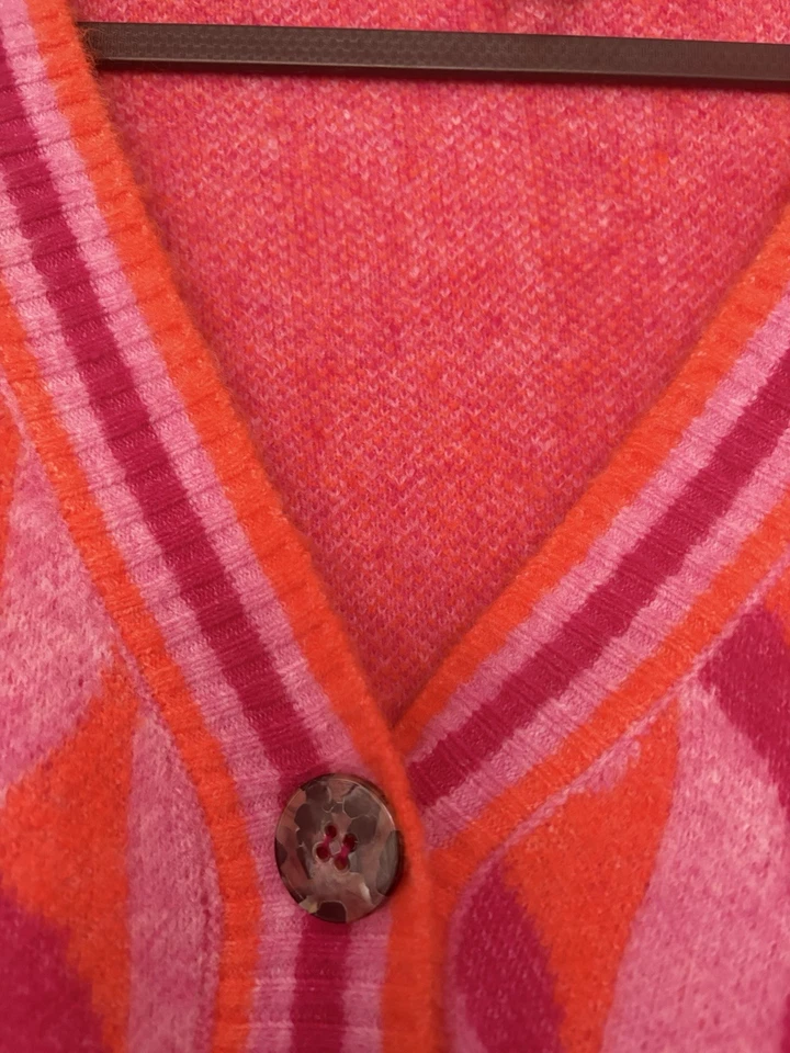 Oliver Bonas V Neck Cardigan Size 10 - Image 3 of 4