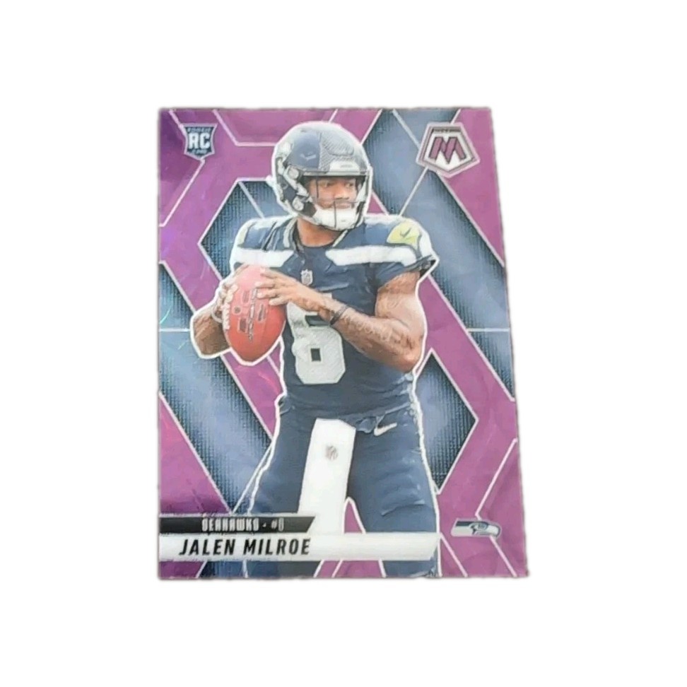 2025 Mosaic JALEN MILROE Purple Scope RC #322 Seahawks
