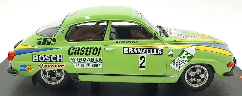 IXO 1/18 Scale 18RMC085B - SAAB 96 V4 #2 Winner Swedish Rally 1976 Blomqvist - Image 3 of 4