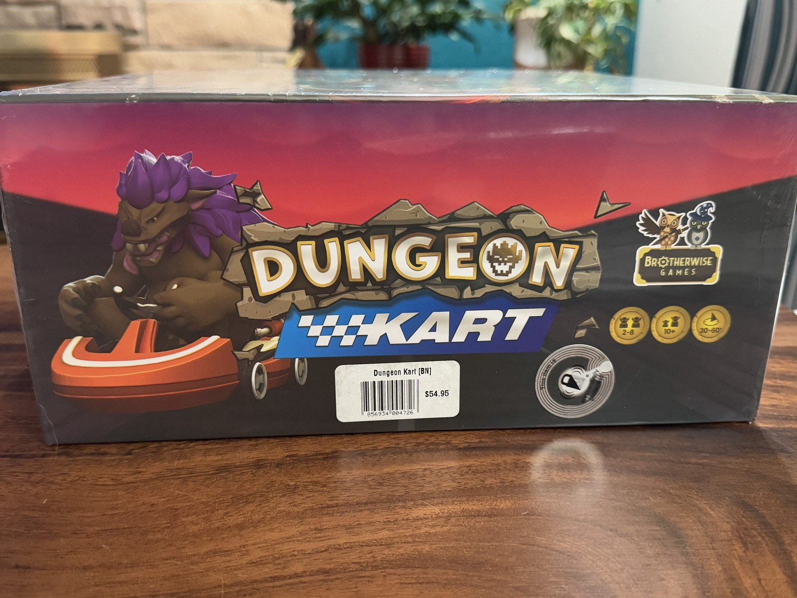 Dungeon Kart Board Game | Fast-Paced Racing Adventure NIB SEALED