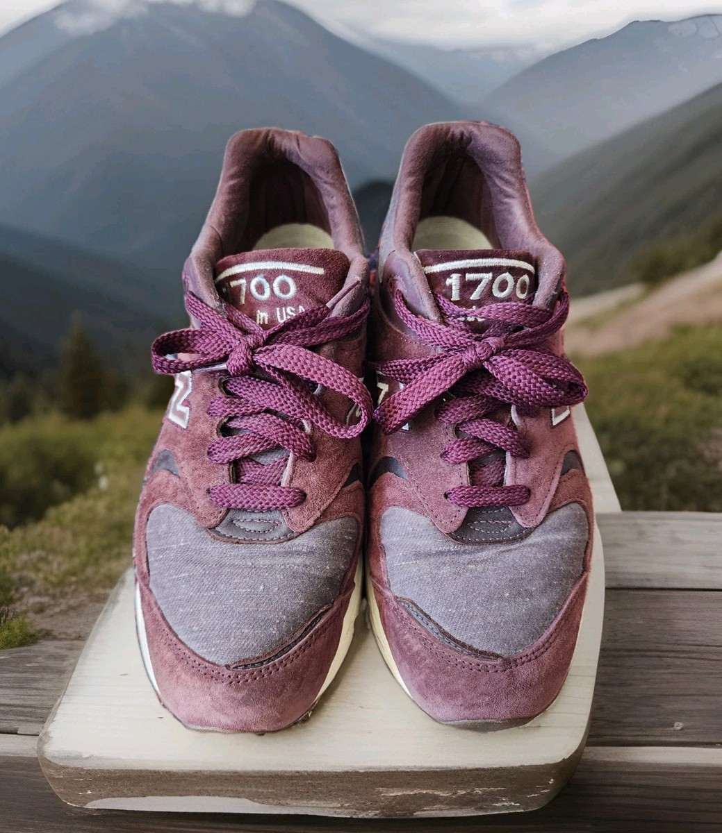 New Balance M1700 USA製 Rare Vtg New Balance Sneakers Shoes M1700 DEA Burgundy Size 10. | eBay