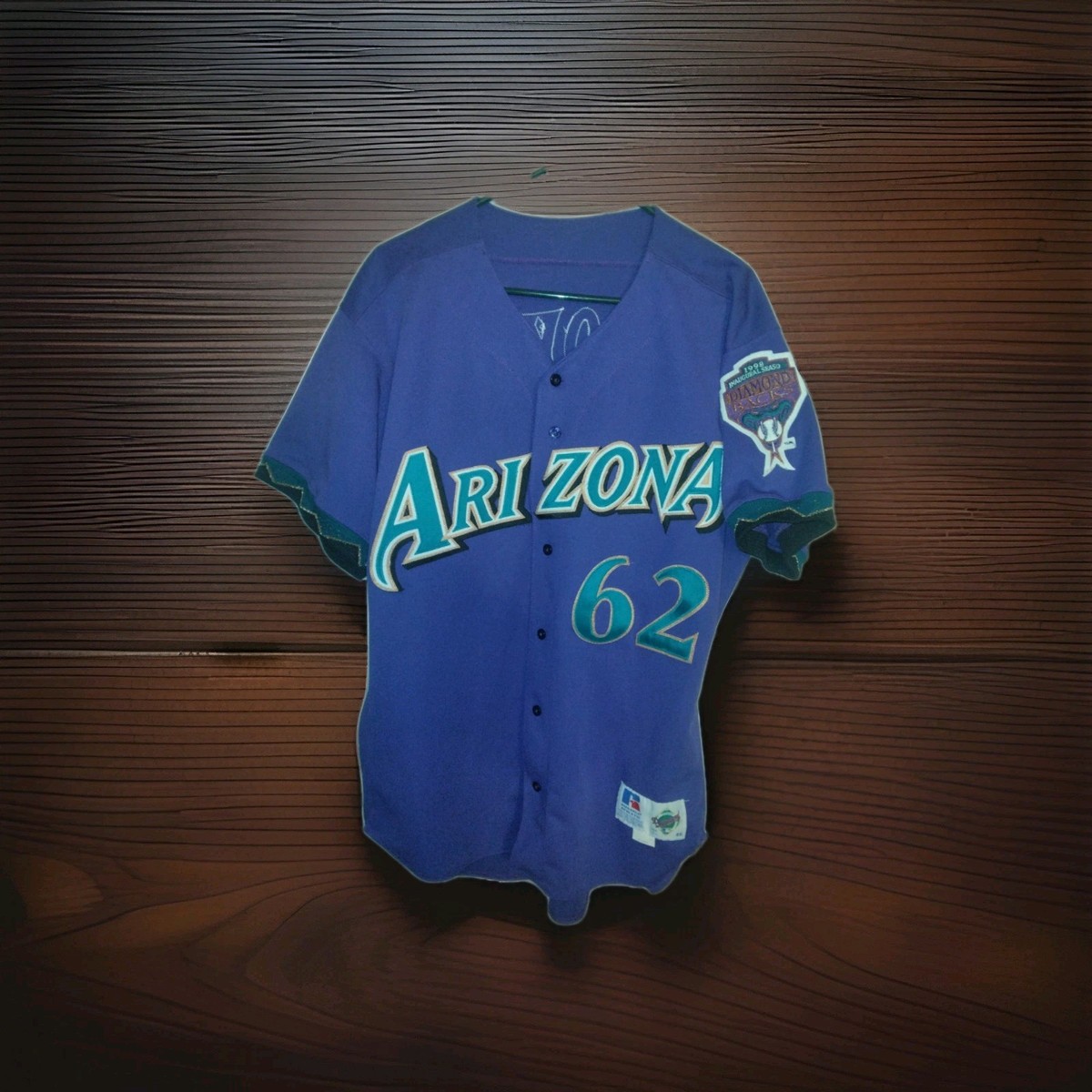 1998 MLB Game Issued/Worn Russell Arizona Diamondbacks Boyd Purple
