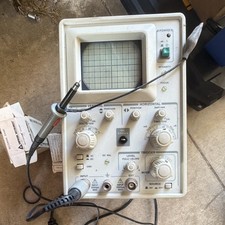 Analog CRT Oscilloscope Test Equipment Single Channel 1CH with Probe