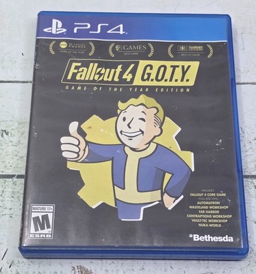 Fallout 4 Game of the Year Edition PS4 PS5 All Add-Ons Far Harbor Nuka-World