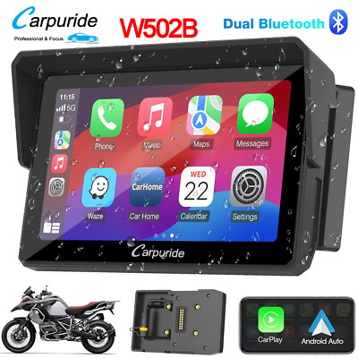 アクセサリー Carpuride 502 BMW Motorcycle Carplay Amazon.co.jp: バイクナビ Carpuride carplay ワイヤレス android auto