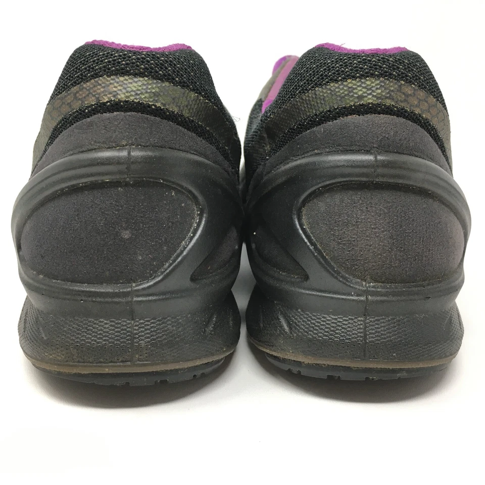Ecco Biom Fjuel Zapatos Tenis Mujer Talla 50 EE. UU. 36 UE Negro Púrpura Atlético Foto 3 de 4