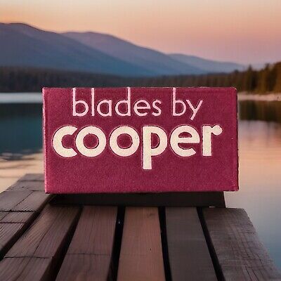 Vintage Razor Cooper 2 Edge/ 1 Wrapped Blade Made Of Vintage Razor Cooper 2 Edge/ 1 Wrapped Blade Made Of