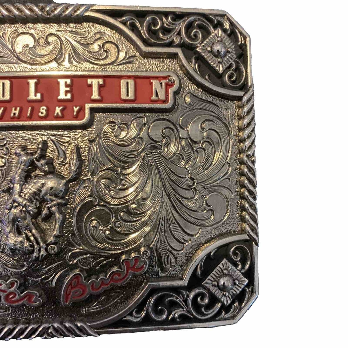 Pendleton Whisky Belt Buckle by Montana Silversmiths 2015 Unisex NEW 2026 Belt Buckle | Pendleton® Whisky – Pendleton Whisky main image 4