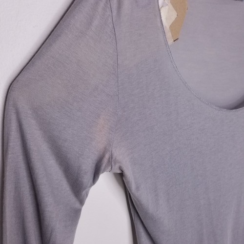 The Limited Women long sleeve T Shirt Large OLIVE-GRAYBlouse Top Pit Mark - Bild 3 von 8