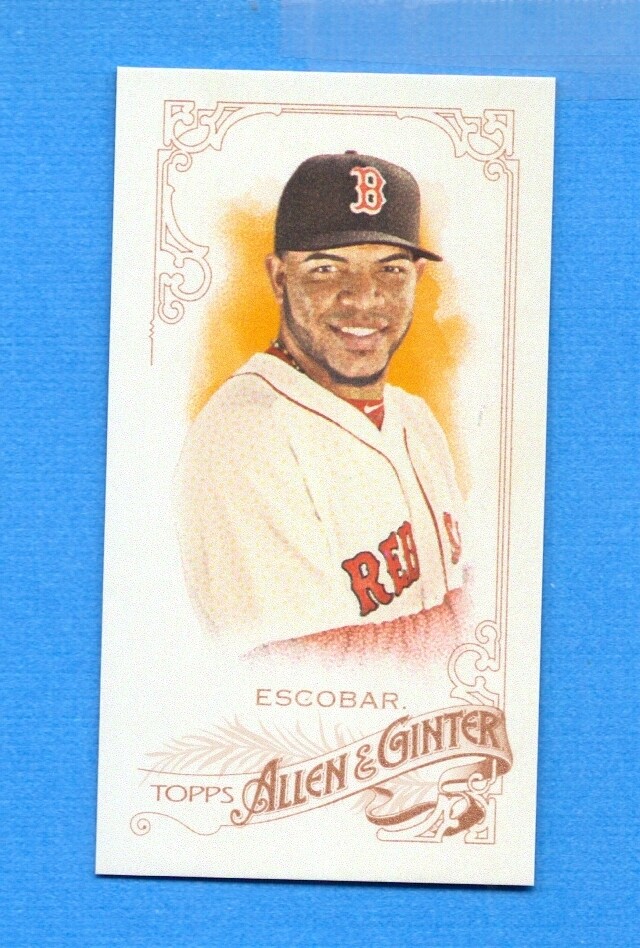 2015 Topps Allen & Ginter Mini #63 Edwin Escobar Red Sox
