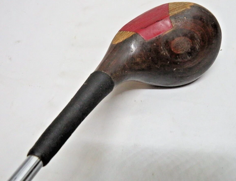 Palos de golf Wilson 1 3 5 de colección madera marrón eje de acero diestro empuñaduras Tacki Mac Foto 2 de 4