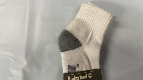 Timberland Outdoor Leisure 3 Pair Pack Gray Kid’s Quarter Socks TK391-100 - Picture 6 of 7