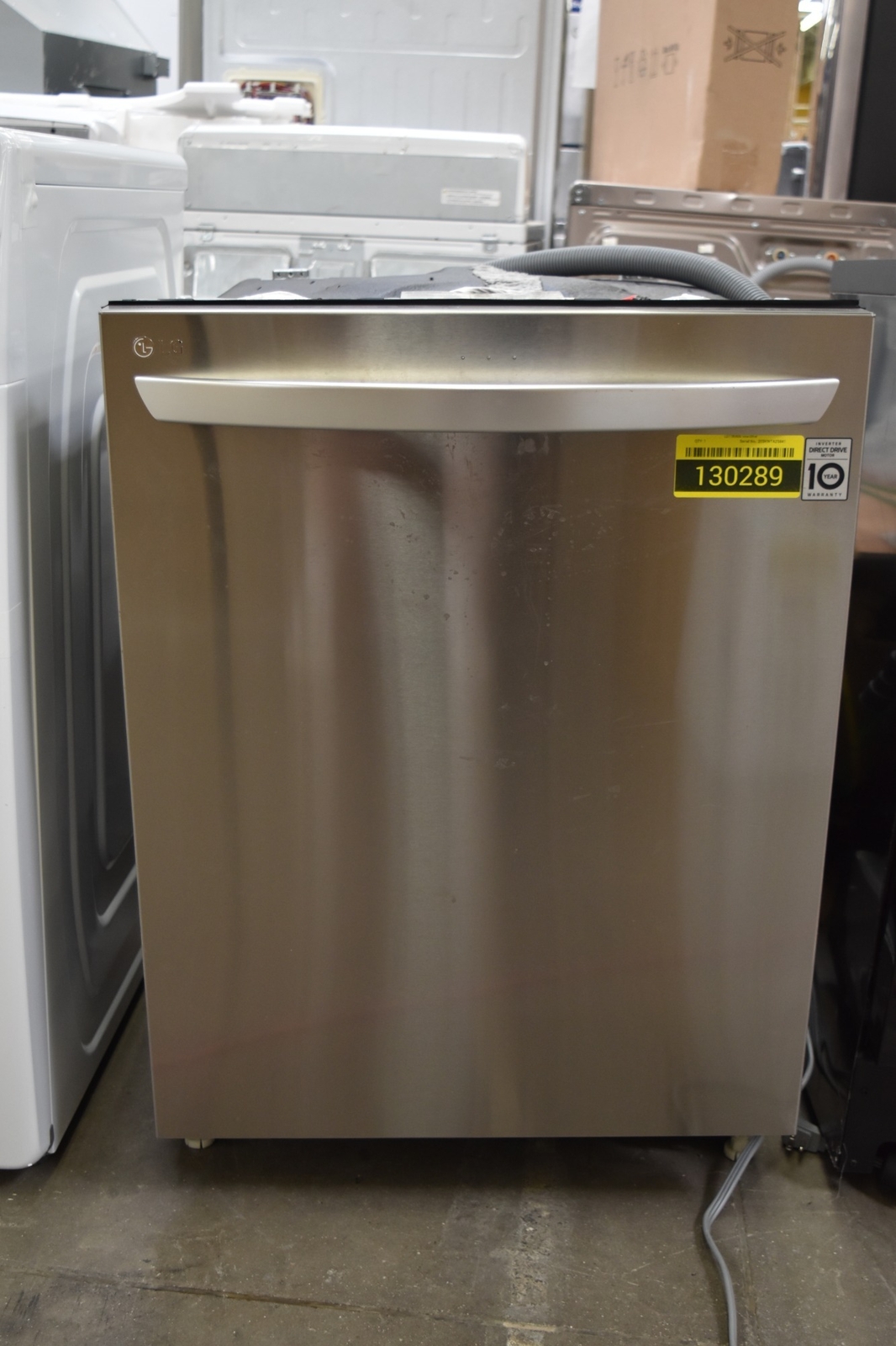 LG LDT7808SS 24" Stainless Steel Fully Integrated Dishwasher NOB