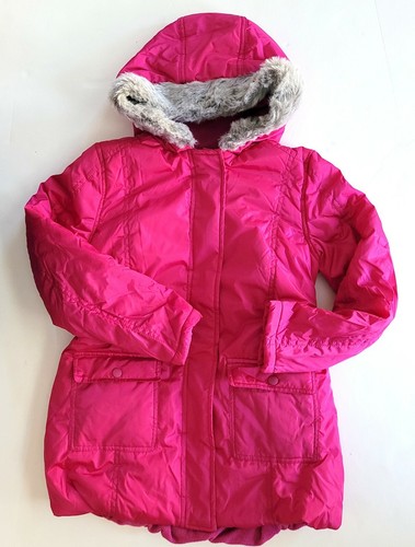 Gymboree 10-12 Pink Fleece Lined Puffer 