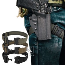 KRYDEX Tactical Thigh Strap Elastic Leg Strap Band for Leg Hanger Drop Holster