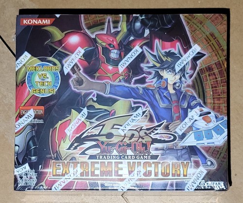 YUGIOH 1ST ED EXTREME VICTORY (EXVC) BOOSTER BOX (FACTORY SEALED/NEW)