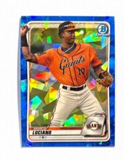 Marco Luciano ~ 2020 Bowman Chrome ~ Sapphire Edition #BCP-103