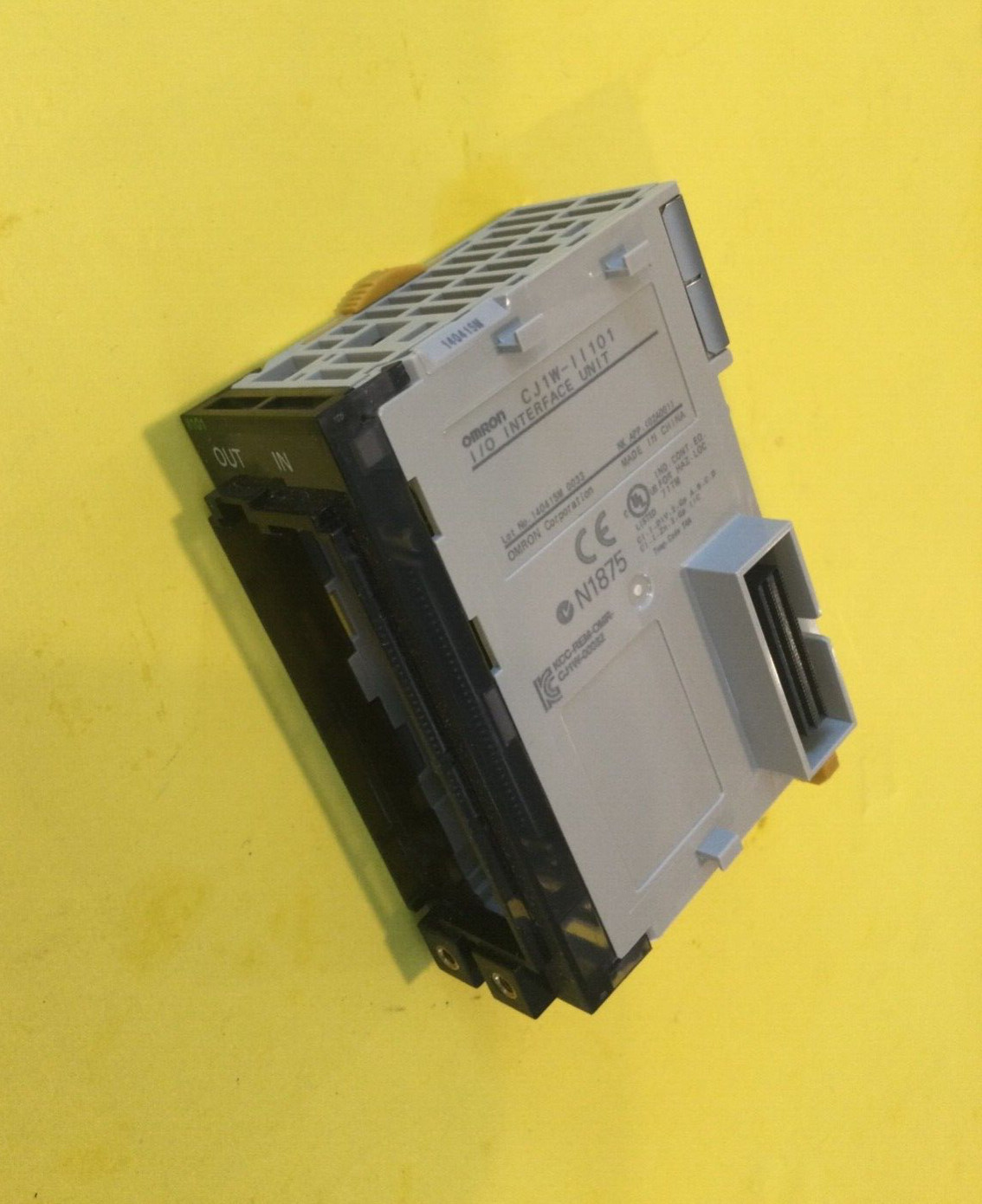 OMRON CJ1W-II101 I/O Interface Unit, Din Rail Free US Shipping!