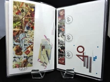 SET OF (10) RARE FIRST DAY COVERS IN ALBUM - FLEETWOOD Album - 1988-92