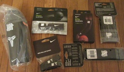 undefeated x nike x kobe finger sleeves black