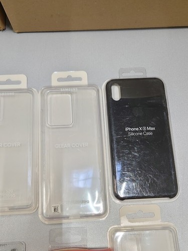 Packung Mit 10 Samsung & IPHONE Hülle Paket Gebraucht Original Guter Zustand - Bild 4 von 15