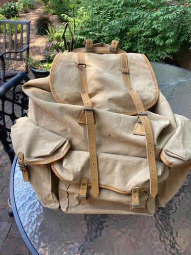 Vintage 1960s Sac Lafuma ~20L Rucksack/Backpack - Made in France -