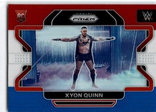 2022 Panini Prizm WWE #34 Xyon Quinn Red, White and Blue