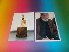 Stephan Balkenhol  Art Kunst  signed signiert Autogramm auf Kunstpostkarte in p.