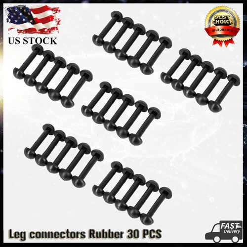 30 Units Fits For Vintage Figures Motu Leg Band Replacement Connectors