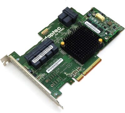 ADAPTEC ASR-72405 2274900-R 24-Port SAS/SATA RAID Adapter 1GB CACHE PCI-E card