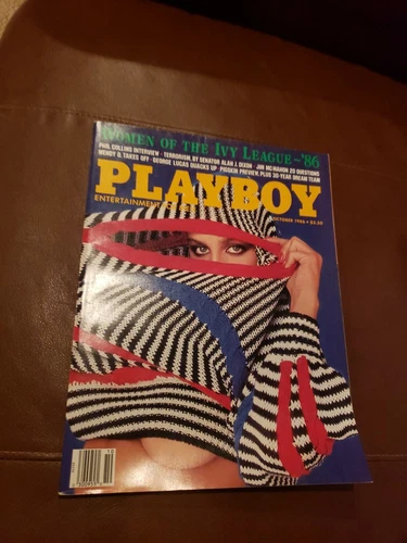  Playboy Magazine October 1986 Women of the Ivy League 40th Birthday Present