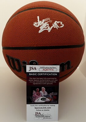 JASPER JOHNSON SIGNED WILSON NBA BASKETBALL FUTURE STAR JSA COA | eBay