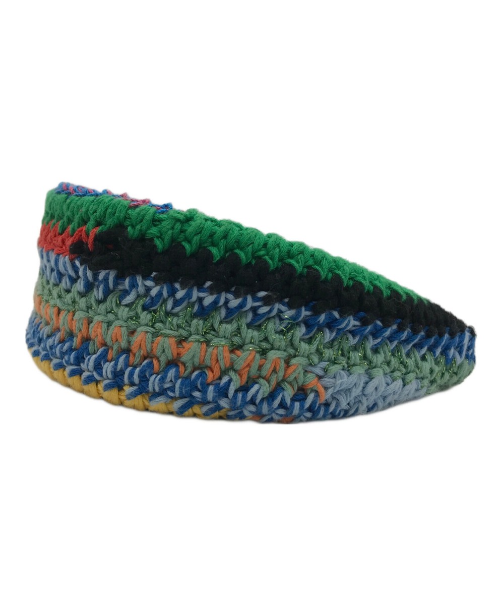 MIU MIU crochet hairband multi color | eBay