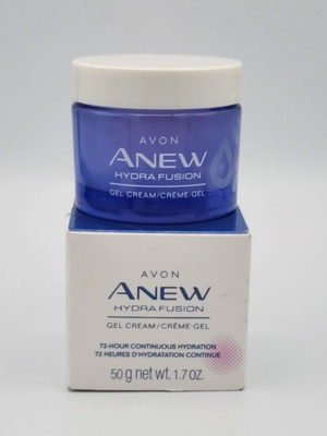 Avon Anew Hydra Fusion Gel Cream Hyaluronic Acid 50g 1.7oz No Box New