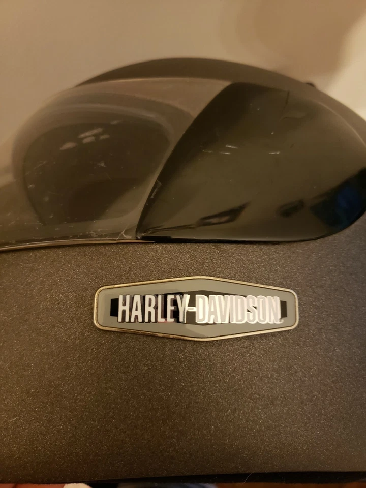Harley Davidson AGV RPM Helmet Xl gray, full face shield  - Image 2 of 4