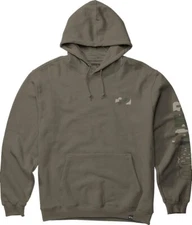 Thirtytwo Double Pullover Hoodie Hooded Sweatshirt, Men's Large, Olive Green New